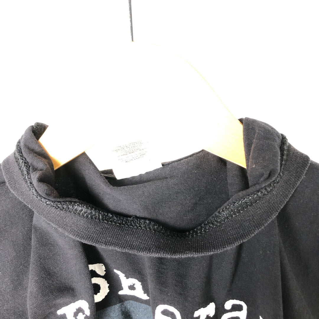 ED SHEERAN Ed Sheeran Band T-shirt Band T Men's M size cotton black type Vintage Second Hand
