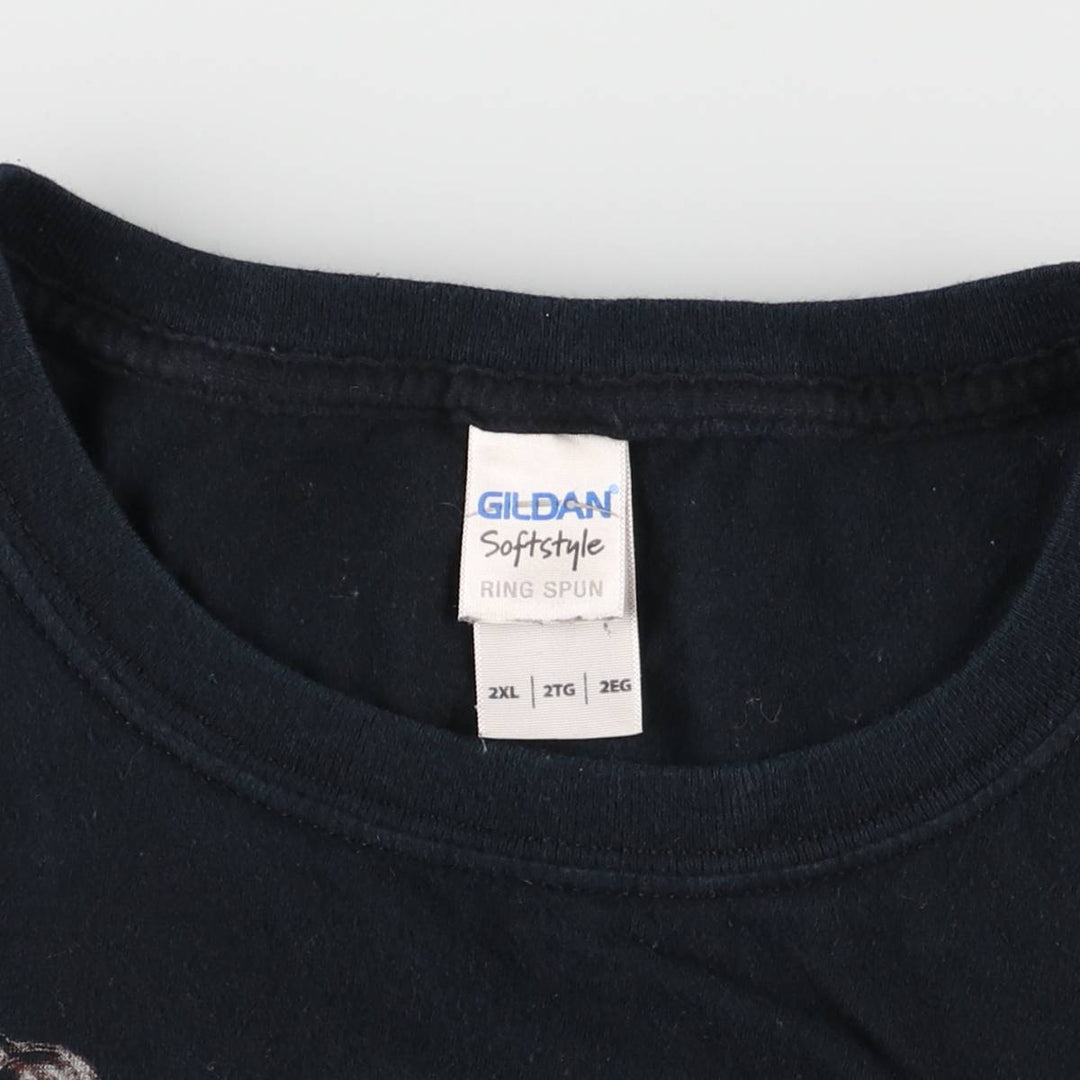 Gildan THE WALKING DEAD Movie T-shirt for men, size XXL cotton black type Vintage Second Hand