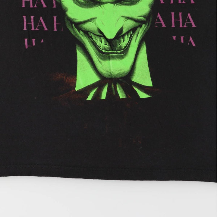 JOKER Movie T-shirt, Men's M size cotton black type Vintage Second Hand