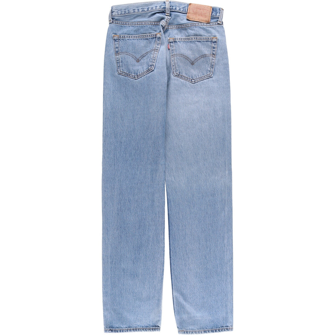 90'S Levi's 501-0193 Straight Denim Pants Made in Canada Men's W30 Vintage cotton blue type Vintage Second Hand