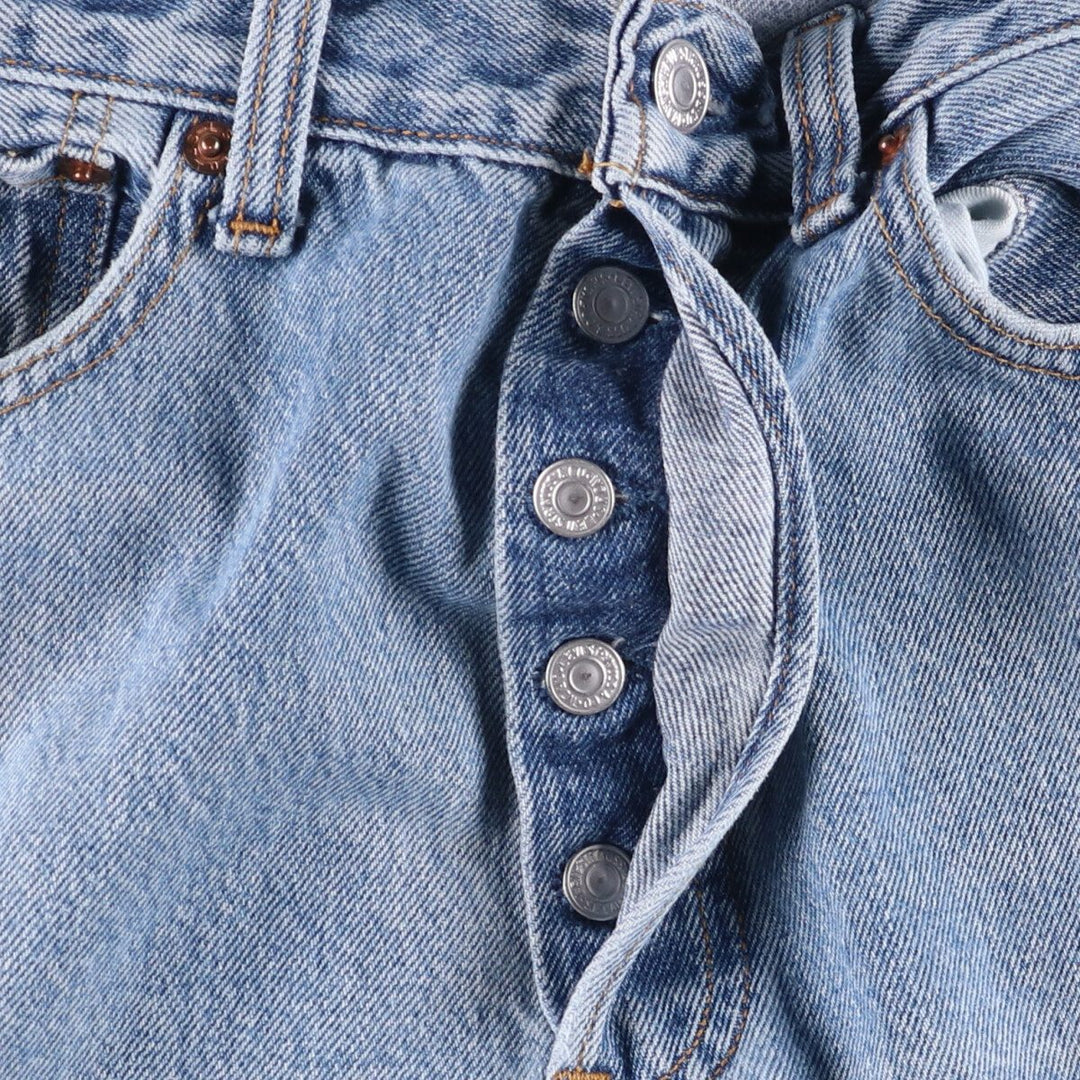 90'S Levi's 501-0193 Straight Denim Pants Made in Canada Men's W30 Vintage cotton blue type Vintage Second Hand