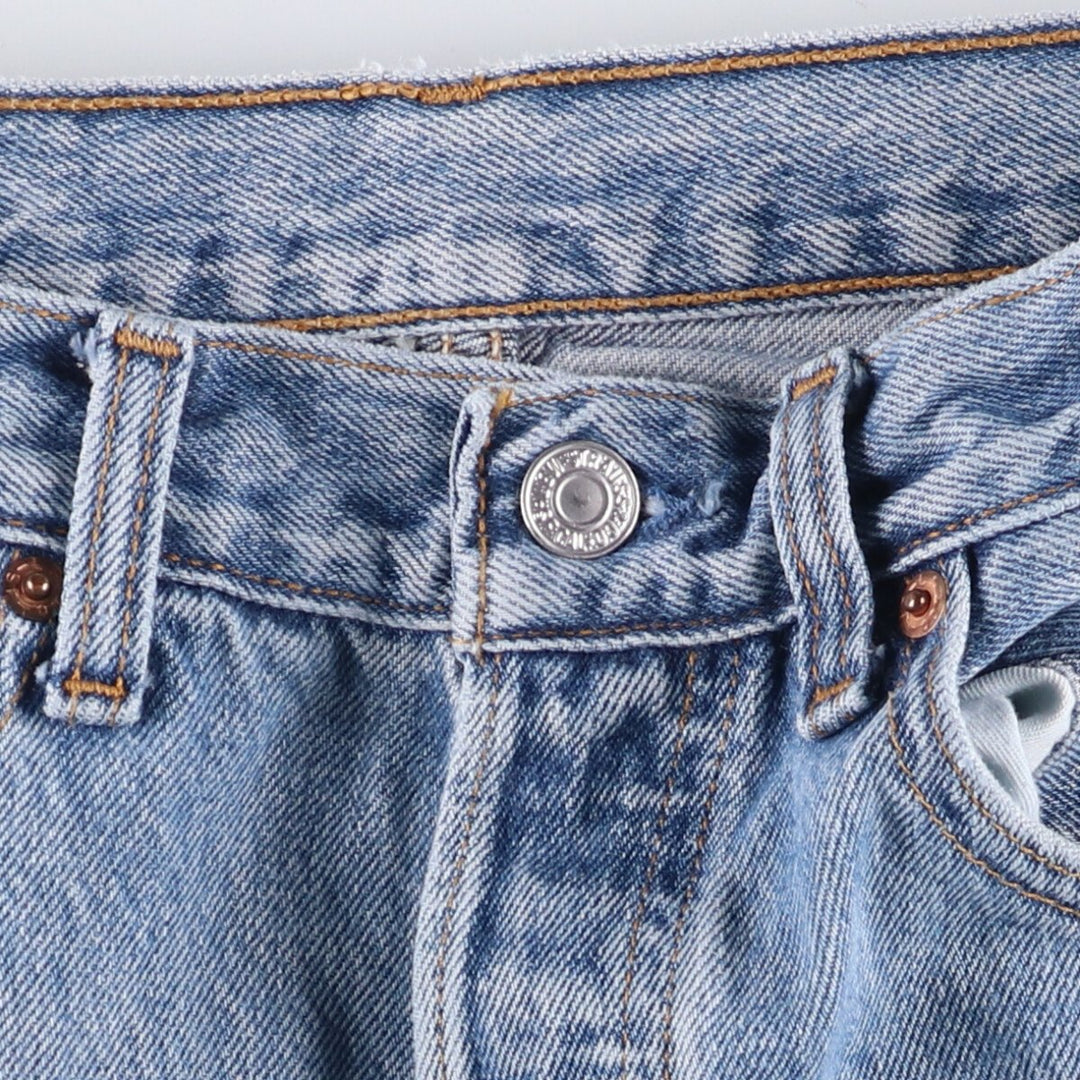 90'S Levi's 501-0193 Straight Denim Pants Made in Canada Men's W30 Vintage cotton blue type Vintage Second Hand