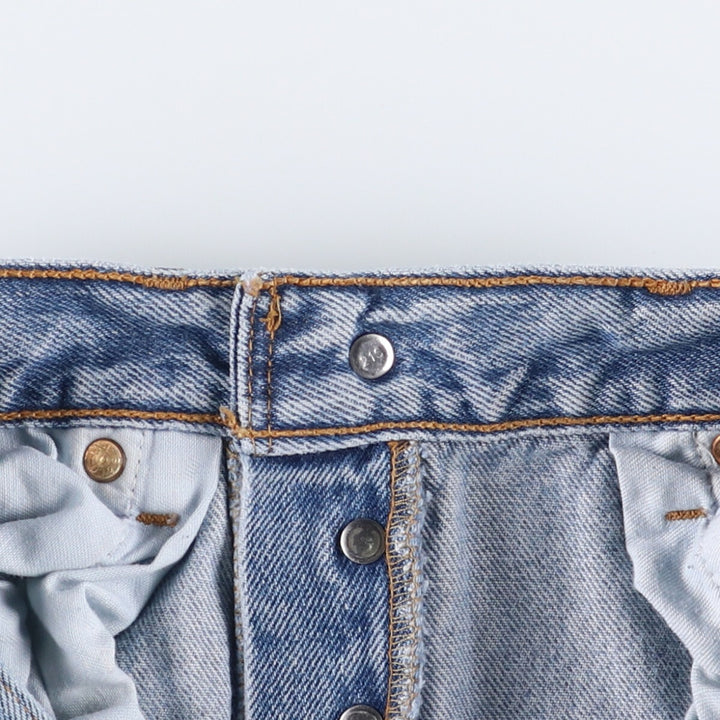 90'S Levi's 501-0193 Straight Denim Pants Made in Canada Men's W30 Vintage cotton blue type Vintage Second Hand