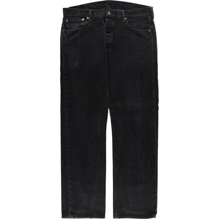 Levi's 501 Black Denim Straight Denim Pants Men's W36 cotton black type Vintage Second Hand
