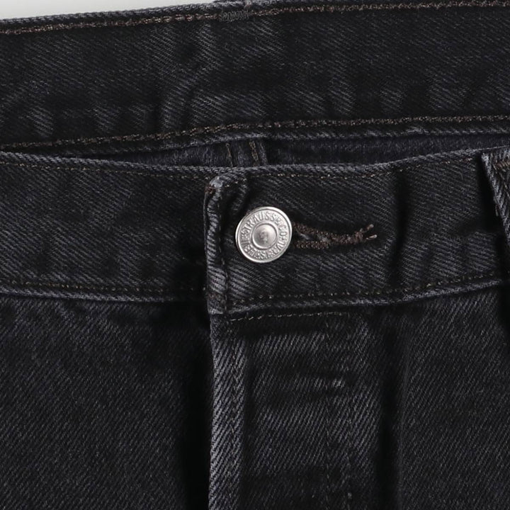 Levi's 501 Black Denim Straight Denim Pants Men's W36 cotton black type Vintage Second Hand