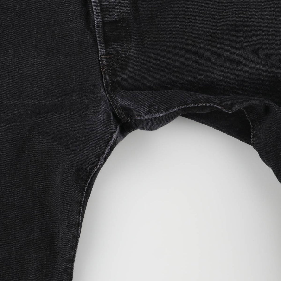 Levi's 501 Black Denim Straight Denim Pants Men's W36 cotton black type Vintage Second Hand