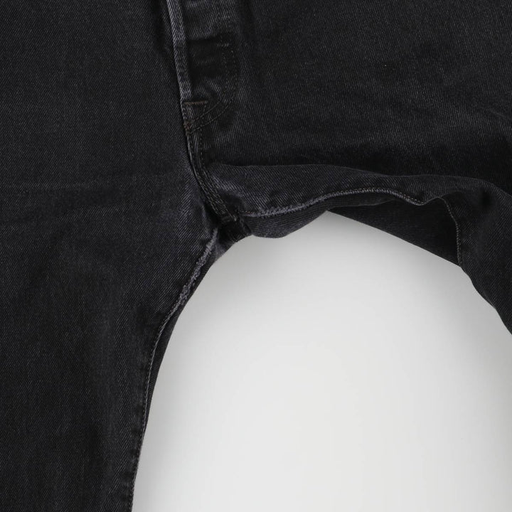 Levi's 501 Black Denim Straight Denim Pants Men's W36 cotton black type Vintage Second Hand
