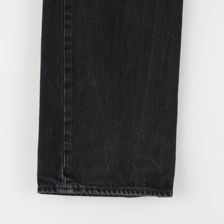Levi's 501 Black Denim Straight Denim Pants Men's W36 cotton black type Vintage Second Hand