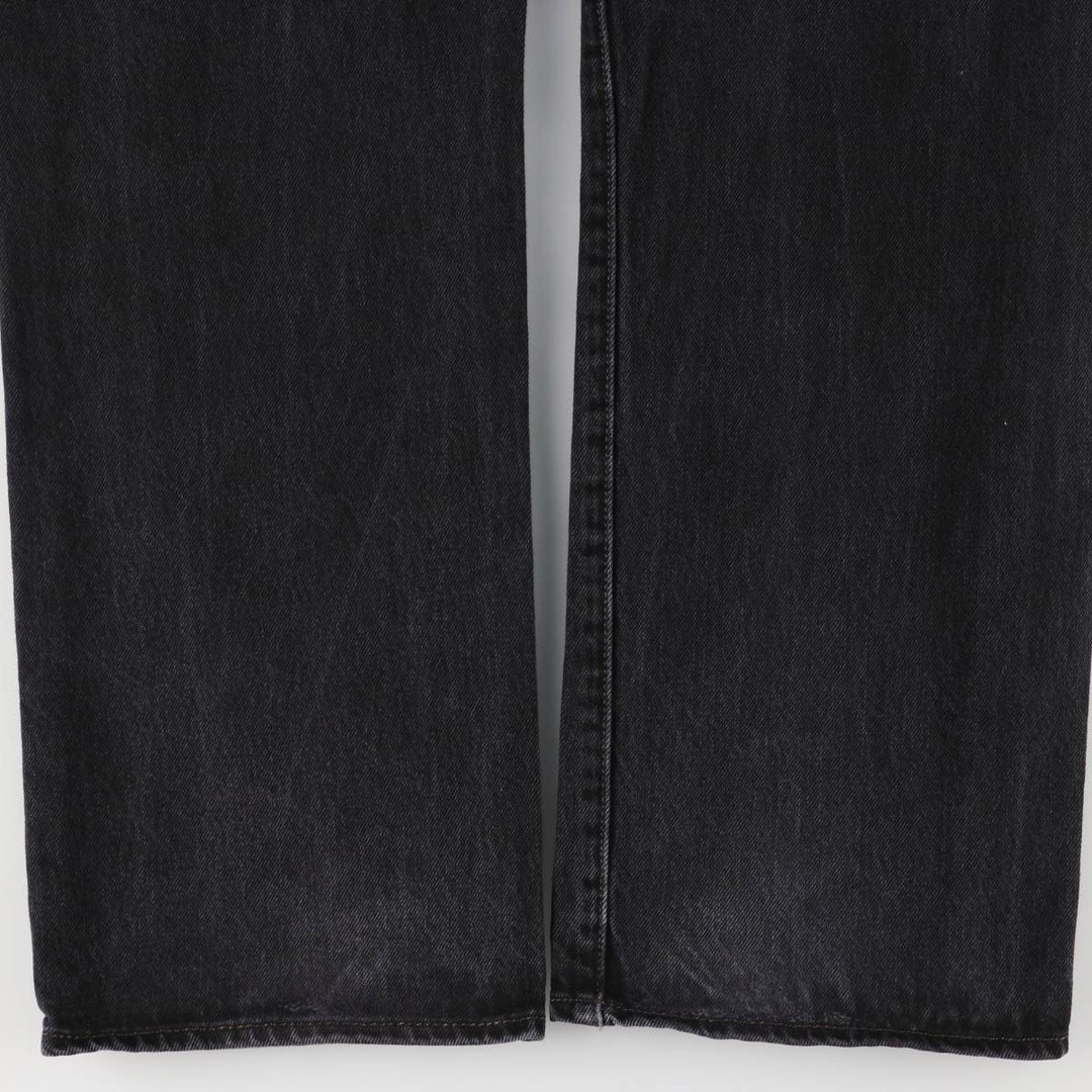 Levi's 501 Black Denim Straight Denim Pants Men's W36 cotton black type Vintage Second Hand