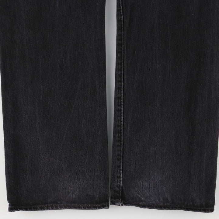 Levi's 501 Black Denim Straight Denim Pants Men's W36 cotton black type Vintage Second Hand