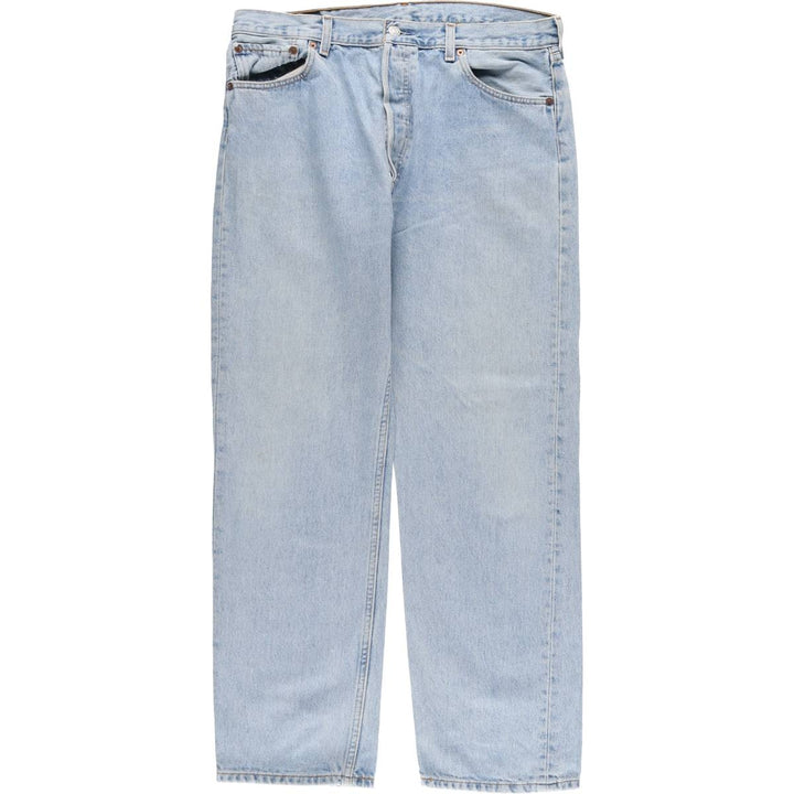 00'S Levi's 0501-0134 Straight denim pants for men, size w34 cotton blue type Vintage Second Hand