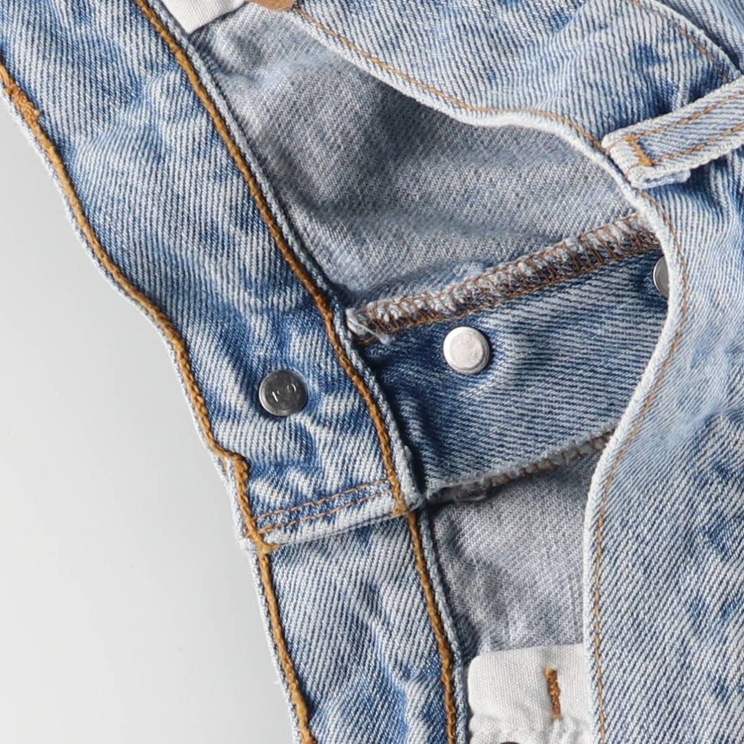 00'S Levi's 0501-0134 Straight denim pants for men, size w34 cotton blue type Vintage Second Hand