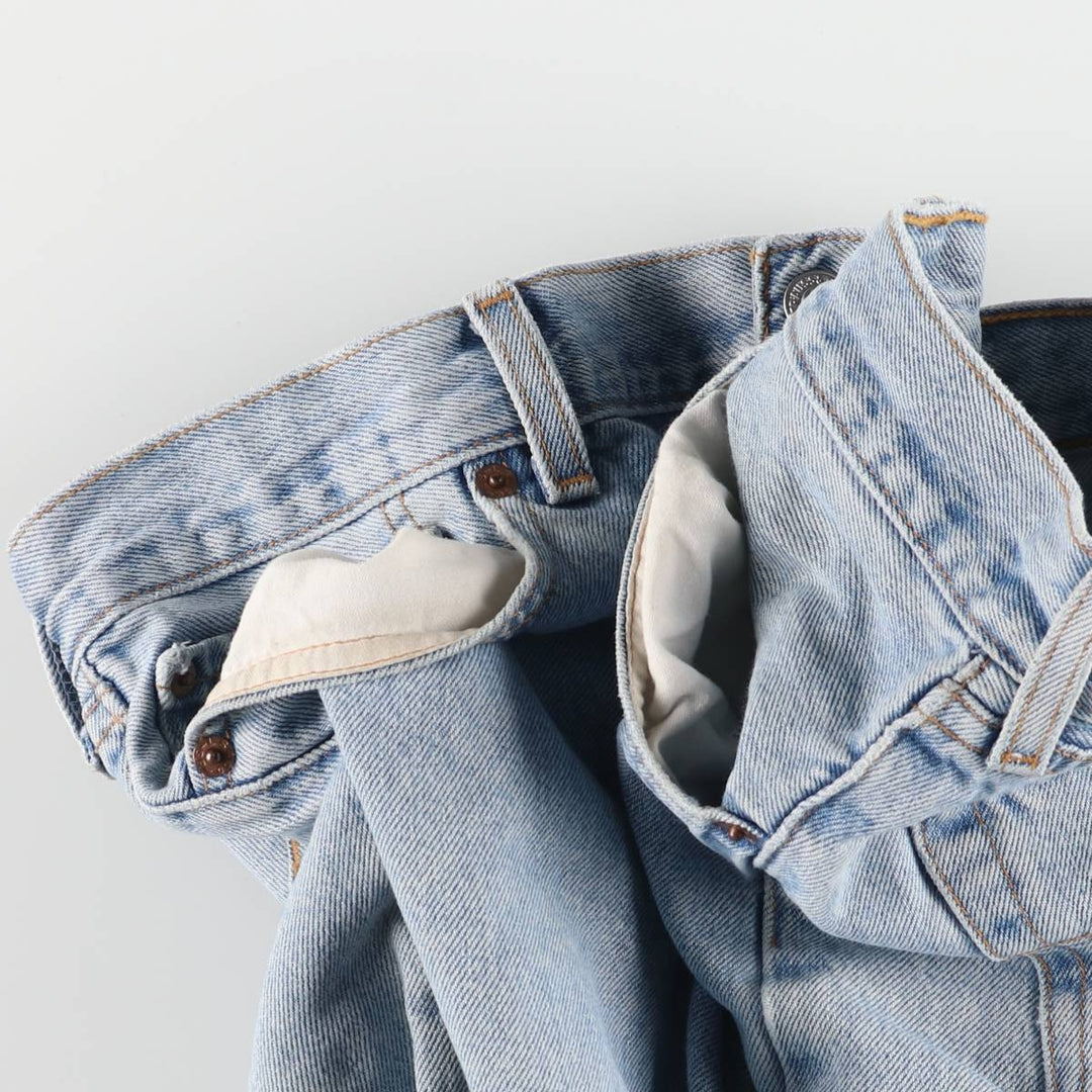 00'S Levi's 0501-0134 Straight denim pants for men, size w34 cotton blue type Vintage Second Hand