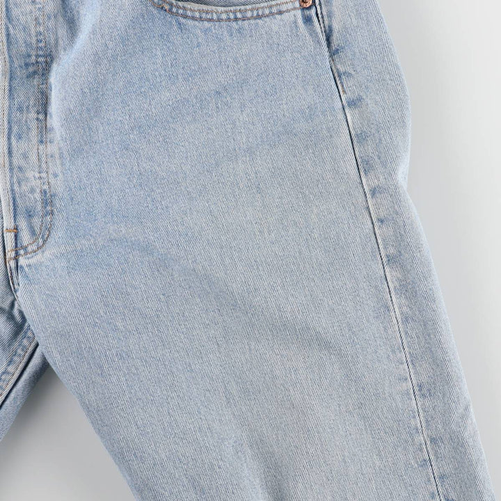 00'S Levi's 0501-0134 Straight denim pants for men, size w34 cotton blue type Vintage Second Hand