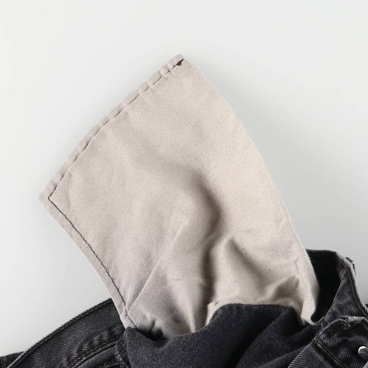 Levi's 501 Black Denim Straight Denim Pants for Men, W35 cotton black type Vintage Second Hand