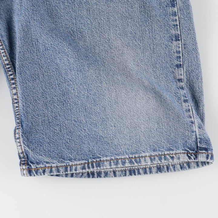 Levi's 569 LOOSE STRAIGHT denim shorts, half pants, men's w35 equivalent cotton blue type Vintage Second Hand