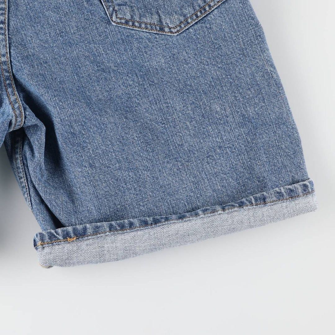 Levi's 550 denim shorts, half pants, men's size w34 cotton blue type Vintage Second Hand