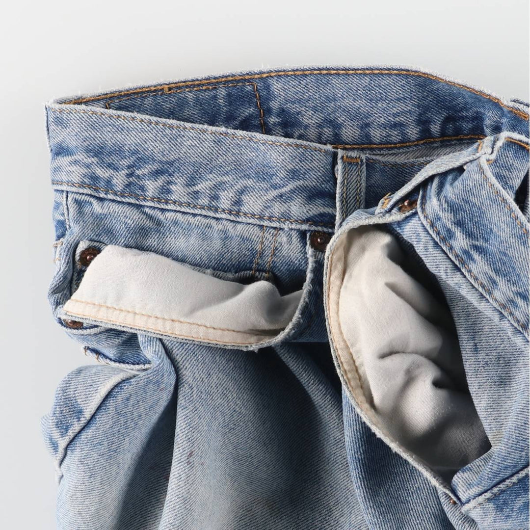Levi's 550 Relaxed Fit Denim Shorts, Men's Size W37 cotton blue type Vintage Second Hand
