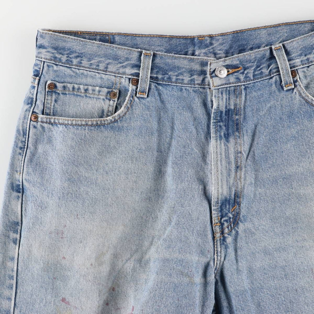 Levi's 550 Relaxed Fit Denim Shorts, Men's Size W37 cotton blue type Vintage Second Hand