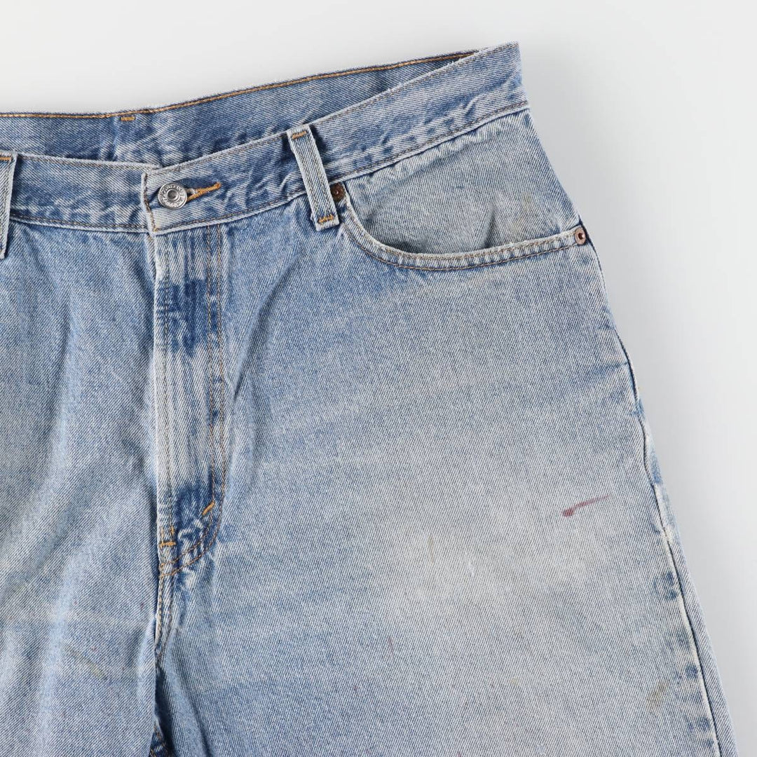 Levi's 550 Relaxed Fit Denim Shorts, Men's Size W37 cotton blue type Vintage Second Hand