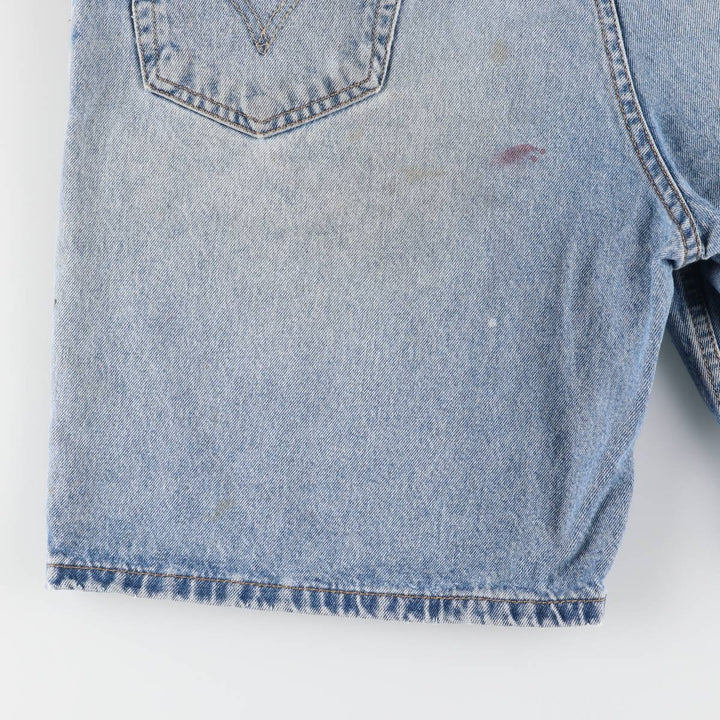 Levi's 550 Relaxed Fit Denim Shorts, Men's Size W37 cotton blue type Vintage Second Hand