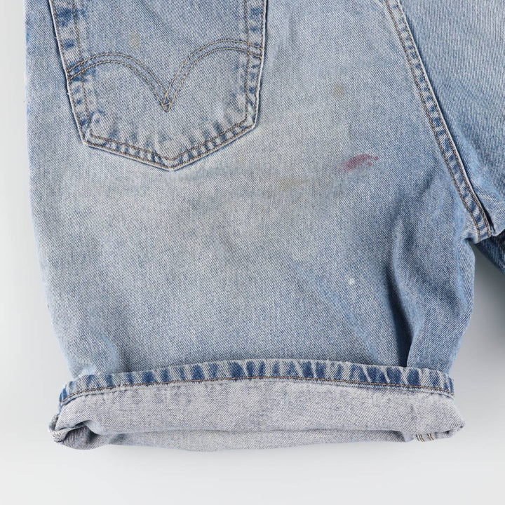 Levi's 550 Relaxed Fit Denim Shorts, Men's Size W37 cotton blue type Vintage Second Hand
