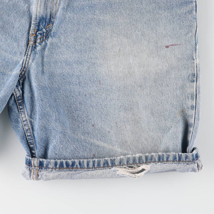 Levi's 550 Relaxed Fit Denim Shorts, Men's Size W37 cotton blue type Vintage Second Hand