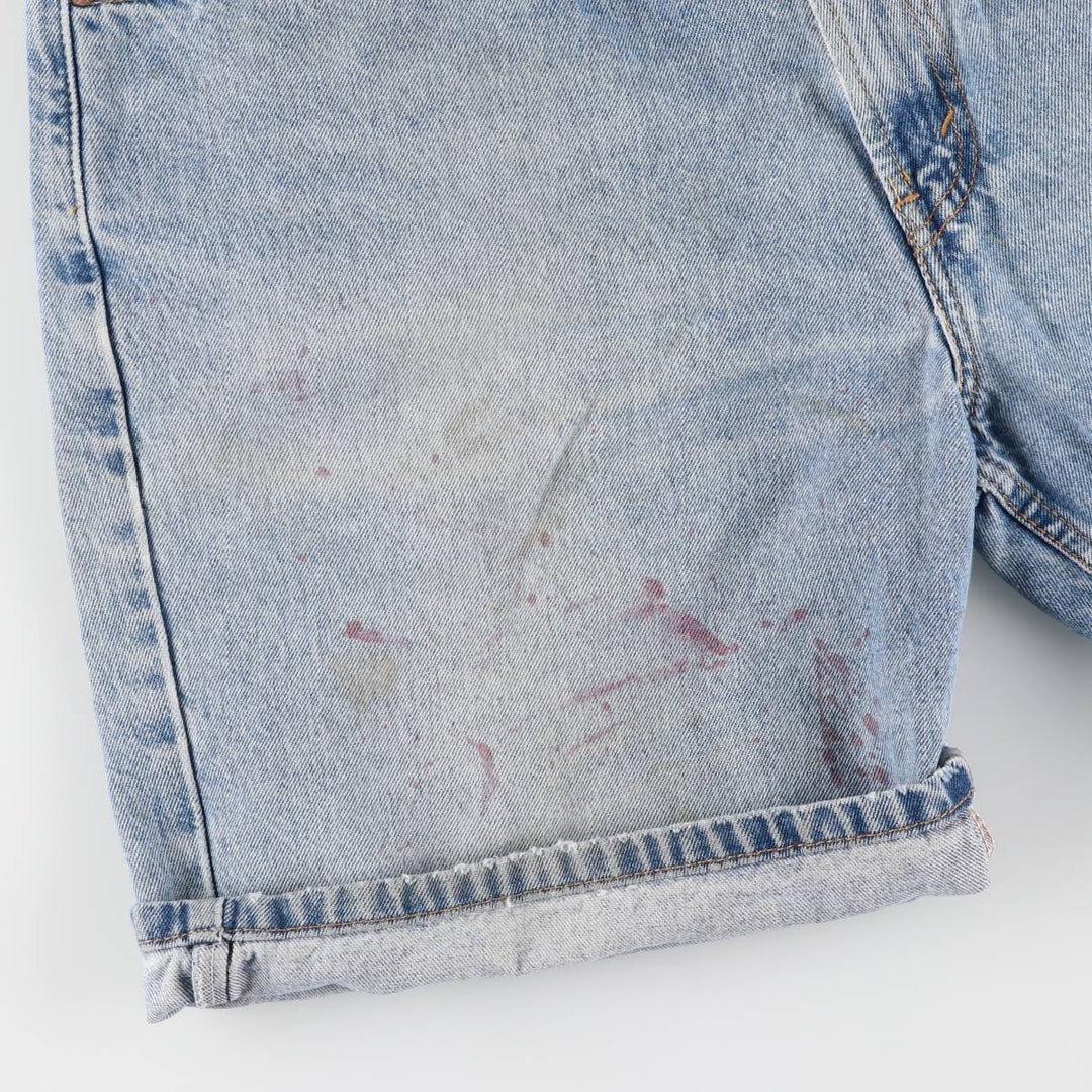 Levi's 550 Relaxed Fit Denim Shorts, Men's Size W37 cotton blue type Vintage Second Hand