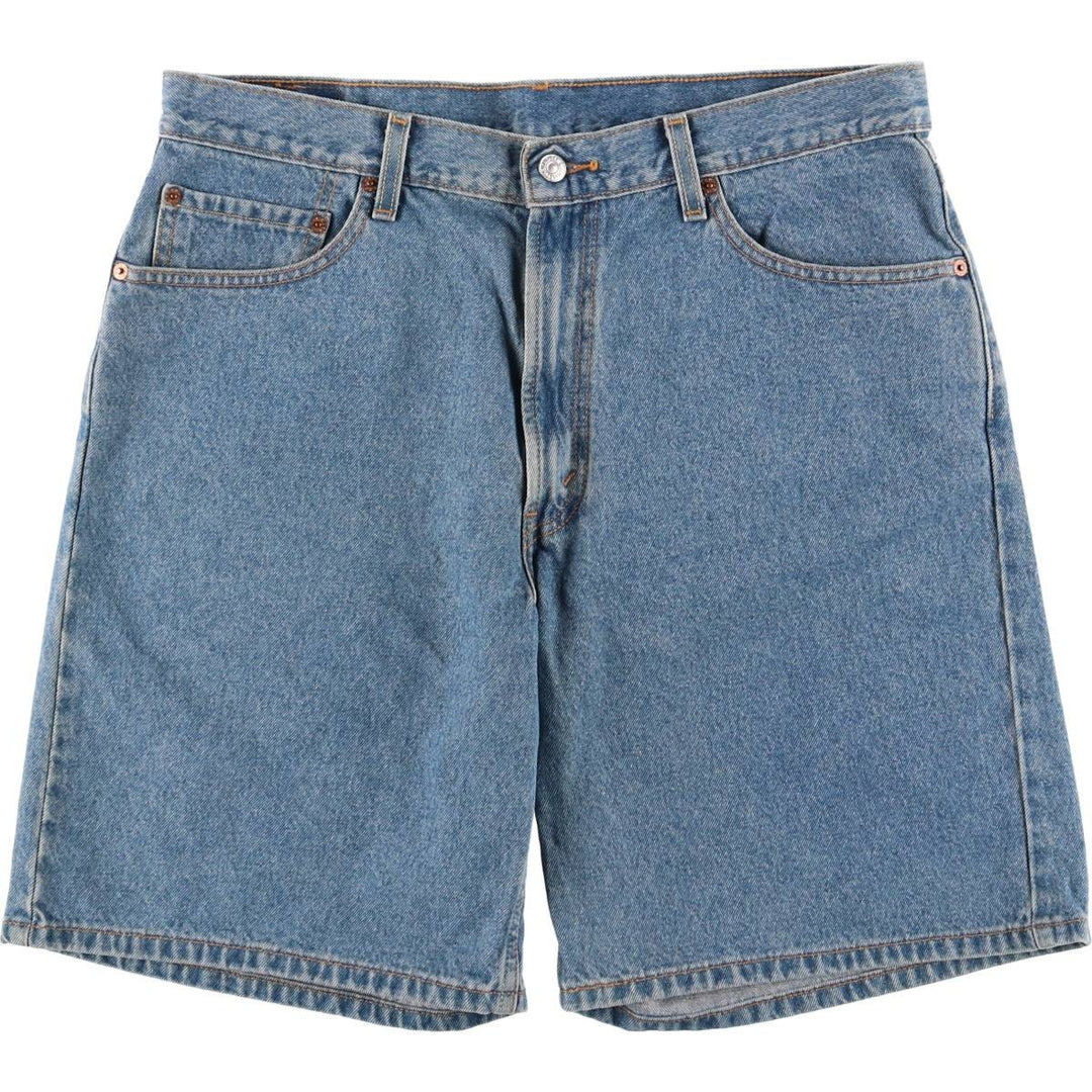 Levi's 550 Relaxed Fit Denim Shorts, Men's Size W36 cotton blue type Vintage Second Hand