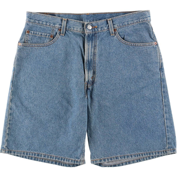 Levi's 550 Relaxed Fit Denim Shorts, Men's Size W36 cotton blue type Vintage Second Hand
