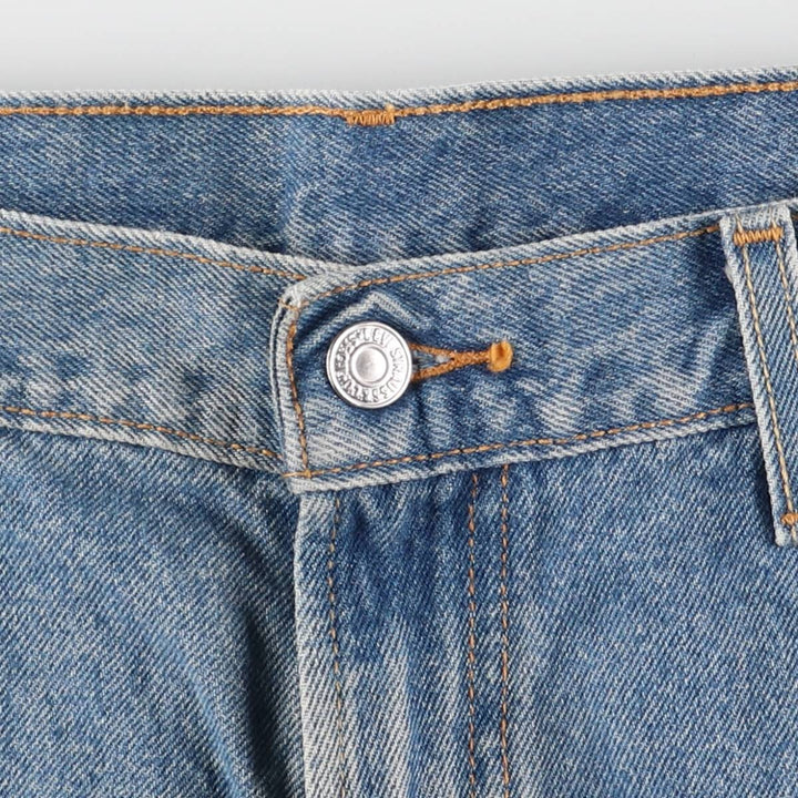 Levi's 550 Relaxed Fit Denim Shorts, Men's Size W36 cotton blue type Vintage Second Hand