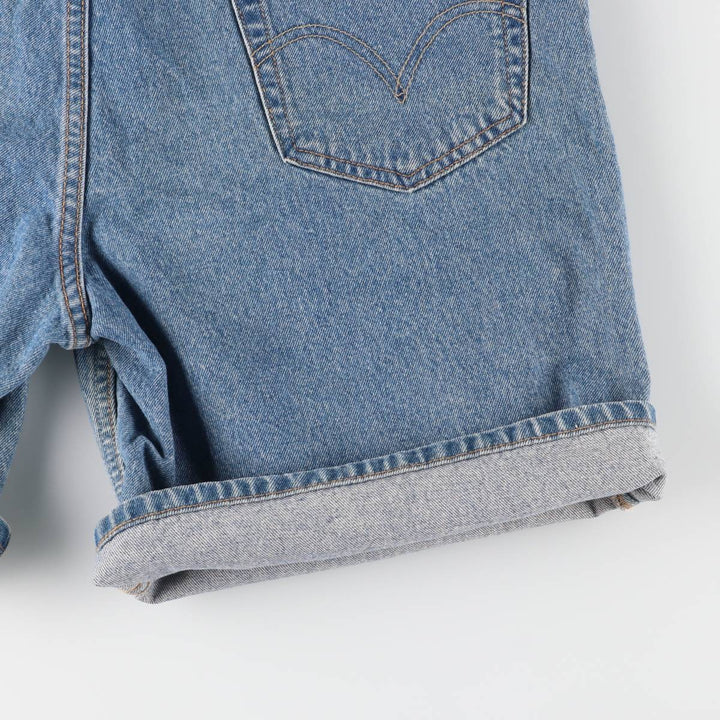 Levi's 550 Relaxed Fit Denim Shorts, Men's Size W36 cotton blue type Vintage Second Hand