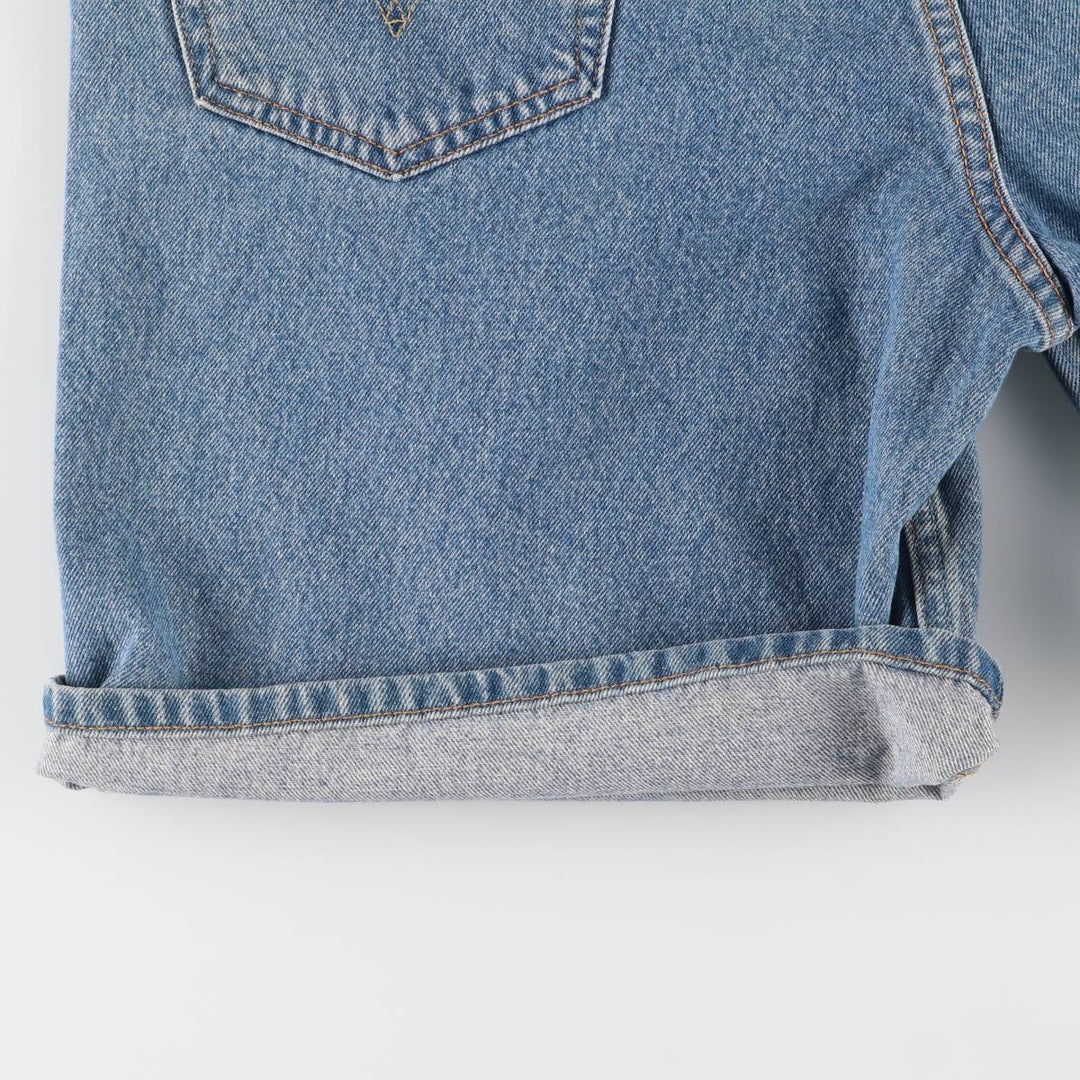 Levi's 550 Relaxed Fit Denim Shorts, Men's Size W36 cotton blue type Vintage Second Hand