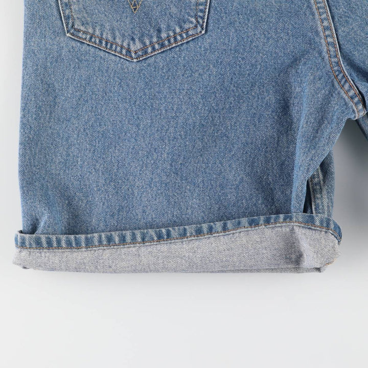 Levi's 550 Relaxed Fit Denim Shorts, Men's Size W36 cotton blue type Vintage Second Hand