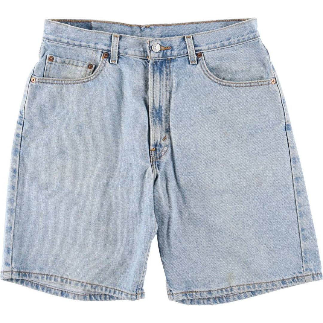 Levi's 550 Relaxed Fit Denim Shorts, Men's Size W34 cotton blue type Vintage Second Hand