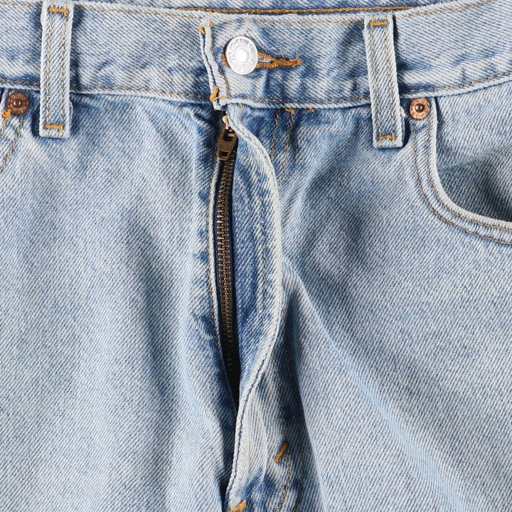 Levi's 550 Relaxed Fit Denim Shorts, Men's Size W34 cotton blue type Vintage Second Hand
