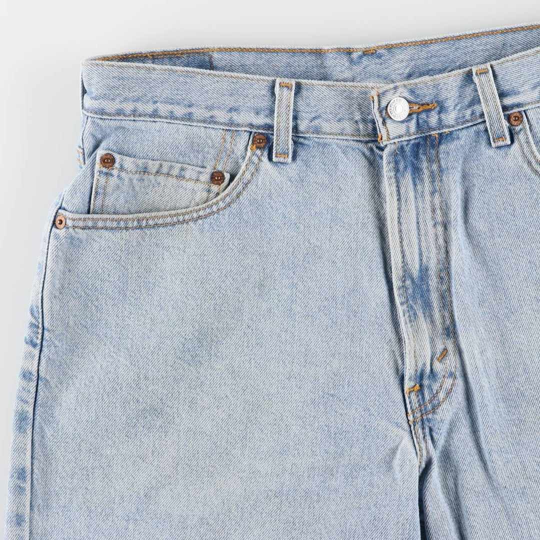 Levi's 550 Relaxed Fit Denim Shorts, Men's Size W34 cotton blue type Vintage Second Hand