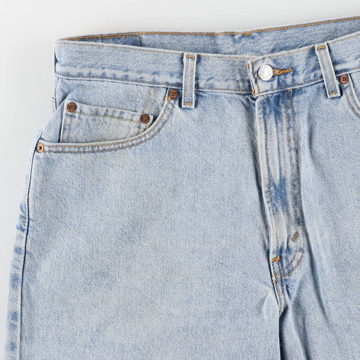 Levi's 550 Relaxed Fit Denim Shorts, Men's Size W34 cotton blue type Vintage Second Hand