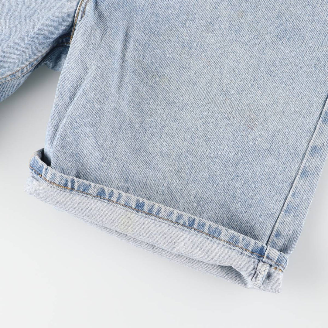 Levi's 550 Relaxed Fit Denim Shorts, Men's Size W34 cotton blue type Vintage Second Hand