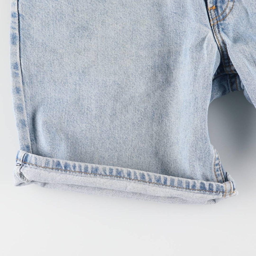 Levi's 550 Relaxed Fit Denim Shorts, Men's Size W34 cotton blue type Vintage Second Hand