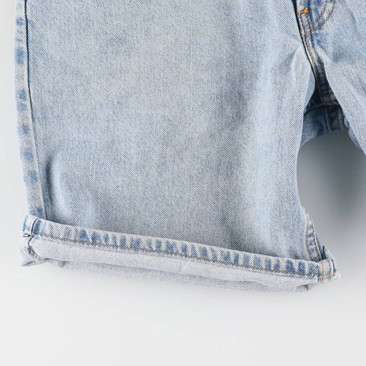 Levi's 550 Relaxed Fit Denim Shorts, Men's Size W34 cotton blue type Vintage Second Hand
