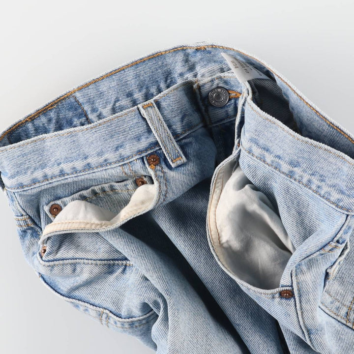 Levi's 550 Relaxed Fit Denim Shorts, Men's Size W34 cotton blue type Vintage Second Hand