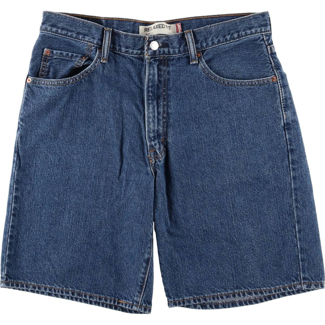 Levi's 550 Relaxed Fit Denim Shorts, Men's Size W34 cotton blue type Vintage Second Hand