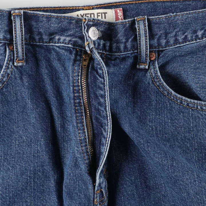 Levi's 550 Relaxed Fit Denim Shorts, Men's Size W34 cotton blue type Vintage Second Hand