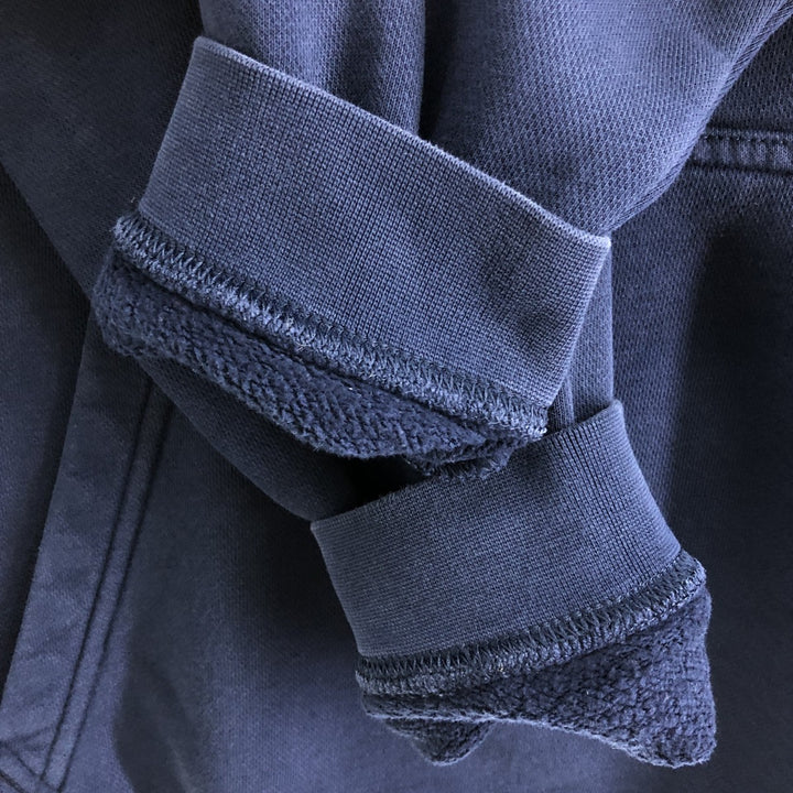 Nike Sweat Pullover Hoodie, Men's Size L cotton navy blue type Vintage Second Hand