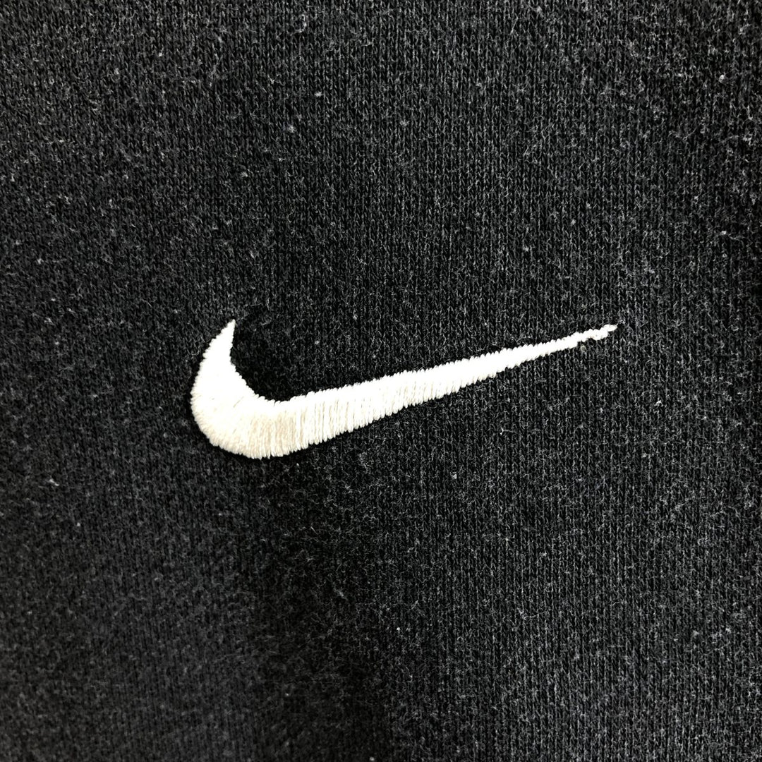 Nike Sweat Pullover Hoodie, Men's Size L cotton navy blue type Vintage Second Hand