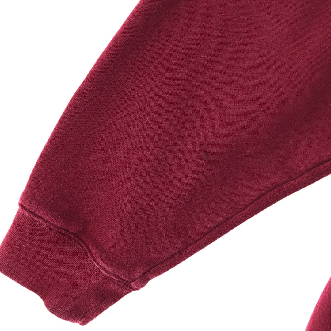 00'S Nike Sweat Pullover Hoodie Men's XL Size cotton wine-red Vintage Second Hand