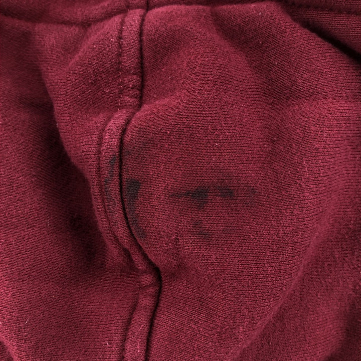 00'S Nike Sweat Pullover Hoodie Men's XL Size cotton wine-red Vintage Second Hand