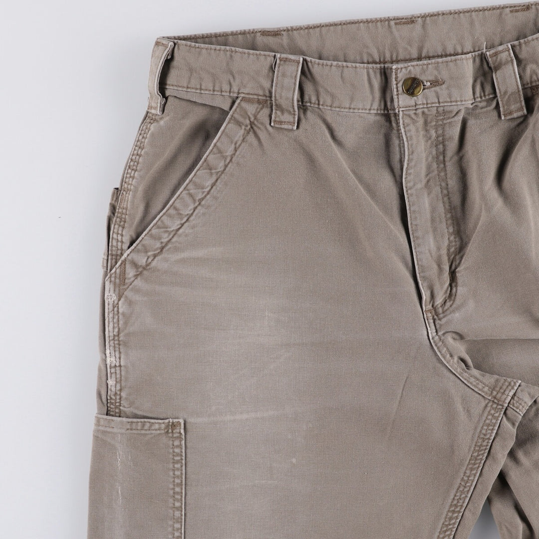 Carhartt Loose Original Fit Duck Painter Pants, Men's, W34 equivalent cotton gray type Vintage Second Hand