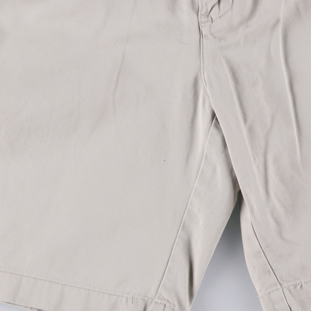 Ralph Lauren POLO by Ralph Lauren TYLER SHORT Two-pleat chino shorts, short pants, men's size W34 cotton gray type Vintage Second Hand